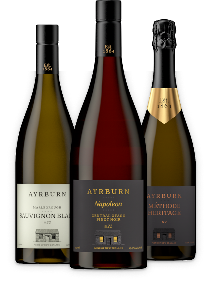 A picture of several wines